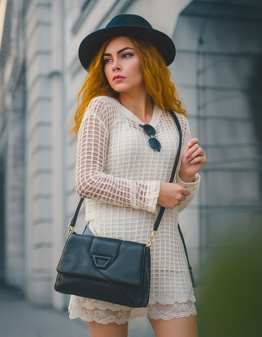 Luxe Quilted Chain Crossbody Bag