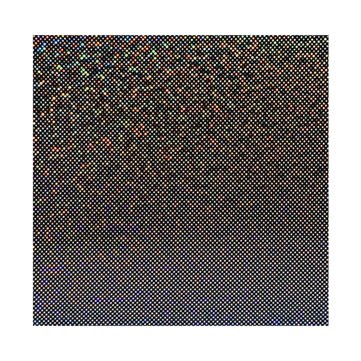 Women’s Rainbow Metallic Box Clutch with Gold Frame