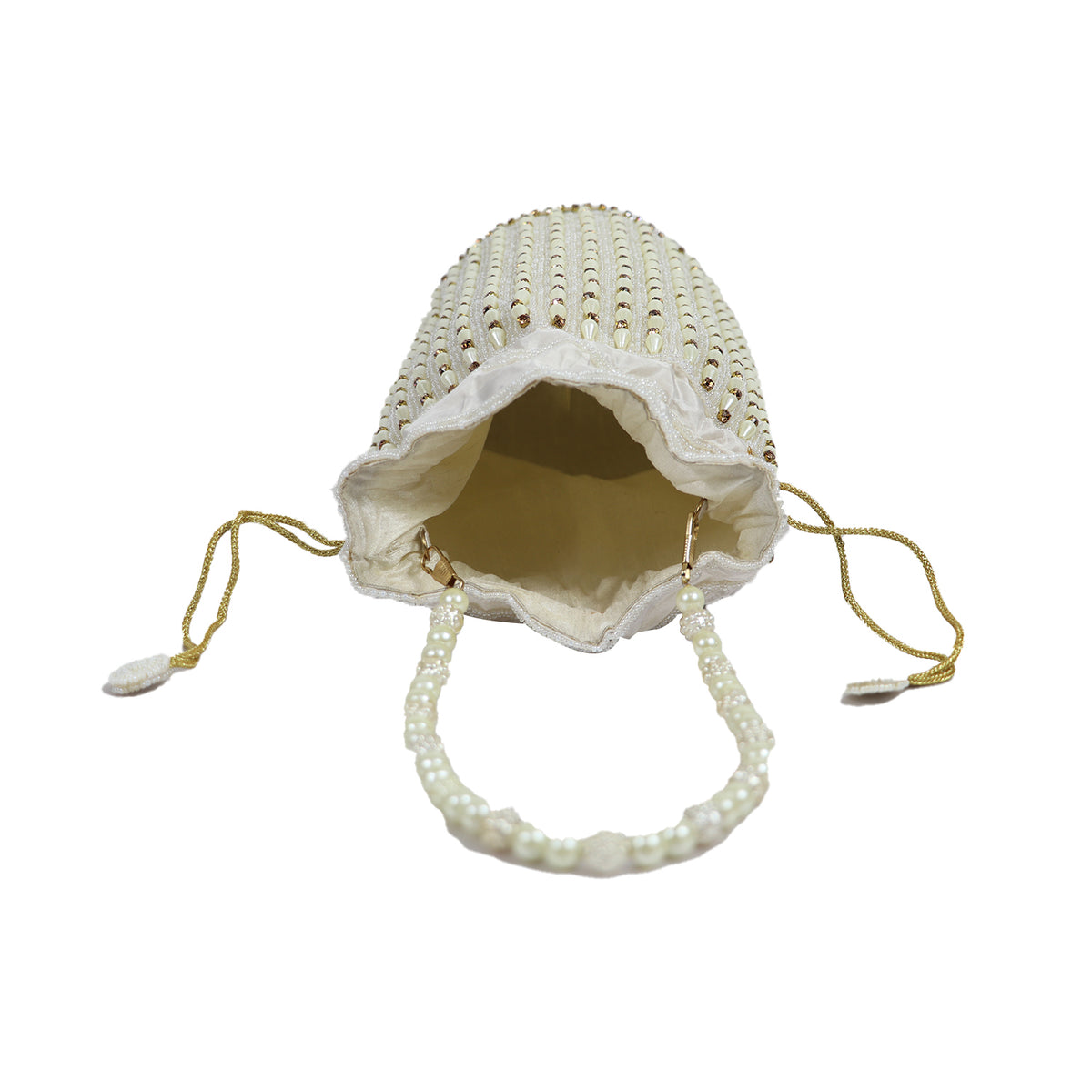 Women’s Pearl Beaded Potli Bag