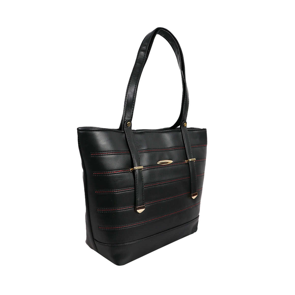 Women’s Brown Floral Embroidered Shoulder Tote Bag