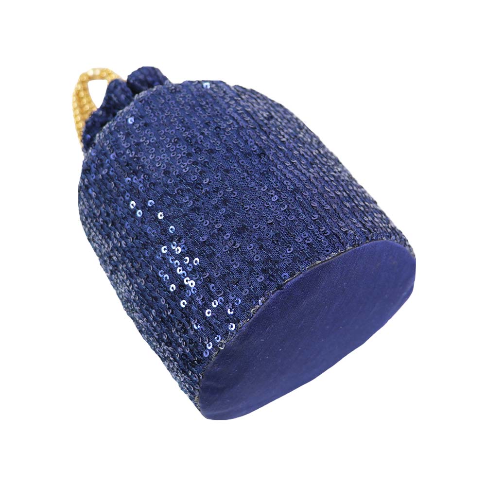 Midnight Glam Sequin Potli Bag Sparkle