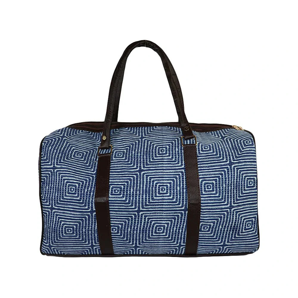 Travel Duffle Bag for Women | Spacious Weekend Bag with Shoulder Strap - Blue