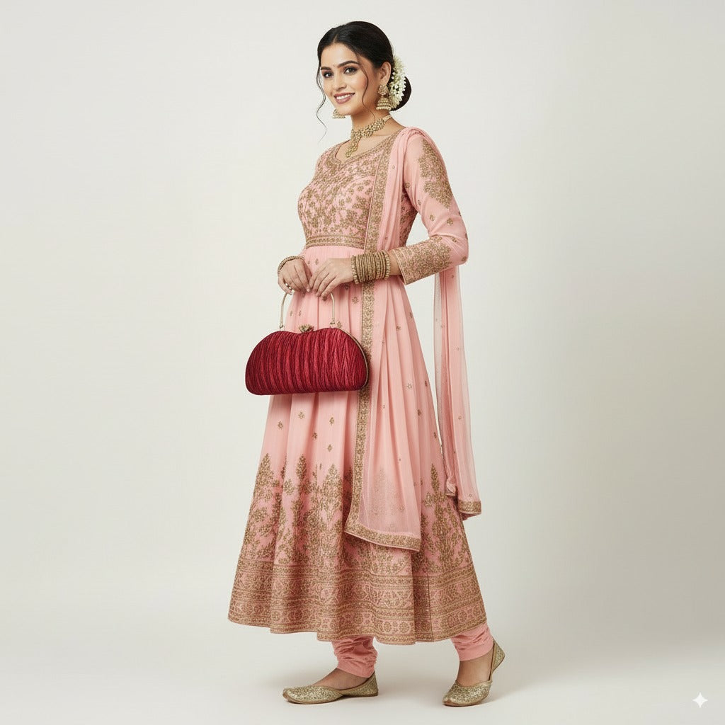 A refined evening clutch designed to elevate your festive and party looks