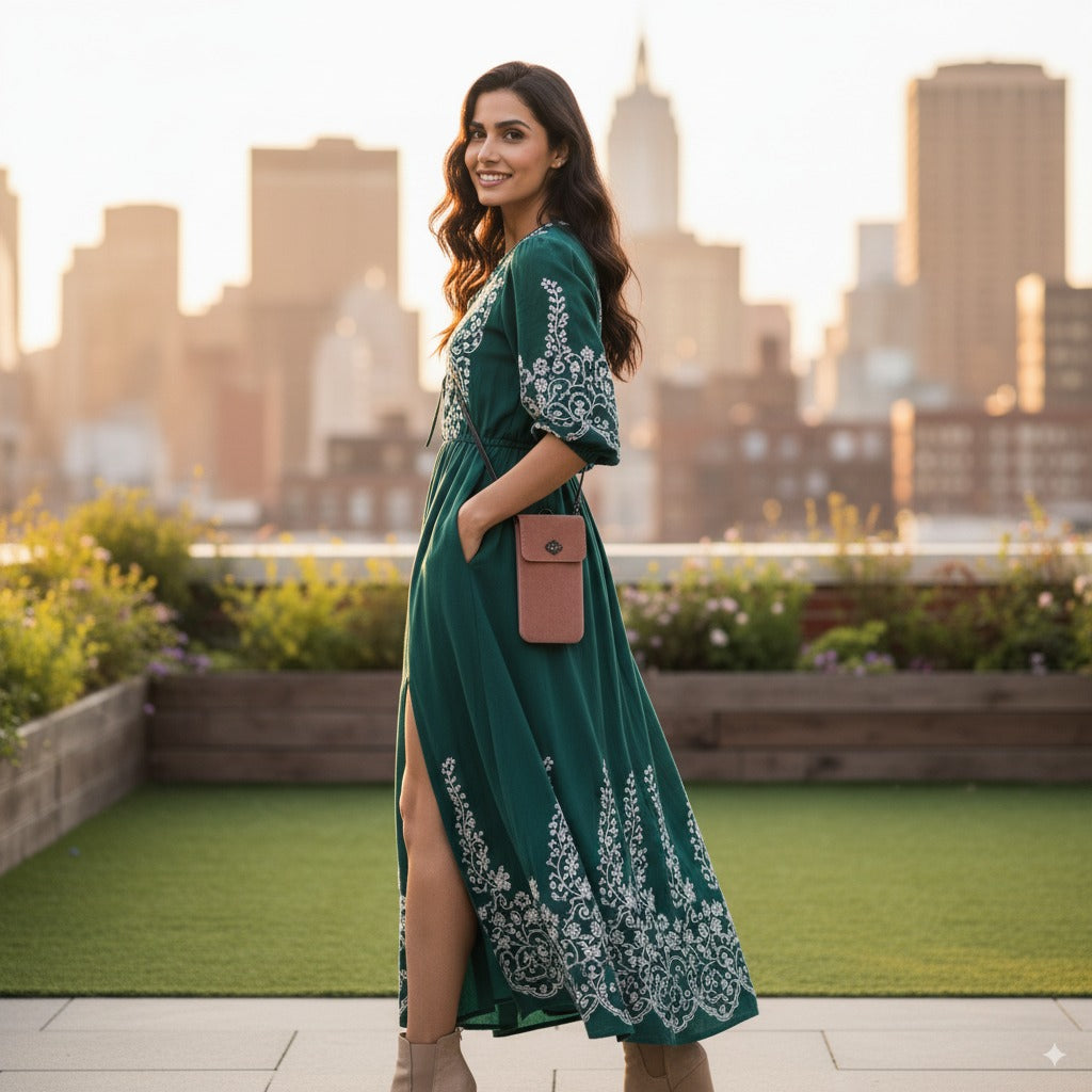 Modern Utility with a Refined Edge - Peach