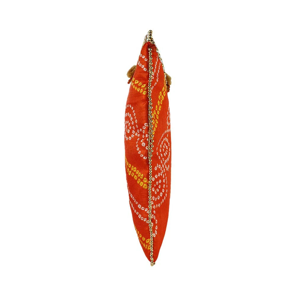 Embroidered Pearl Handle Bag
