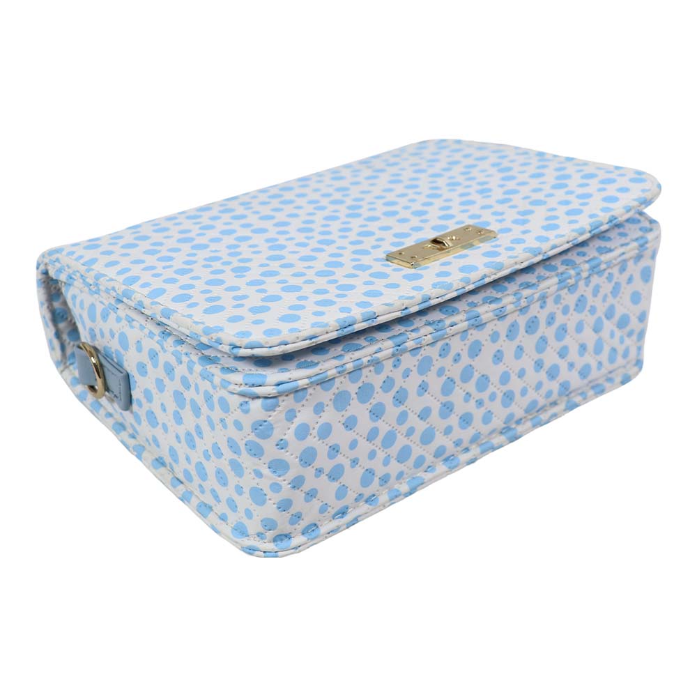 Chic Black & White Top Handle Bag