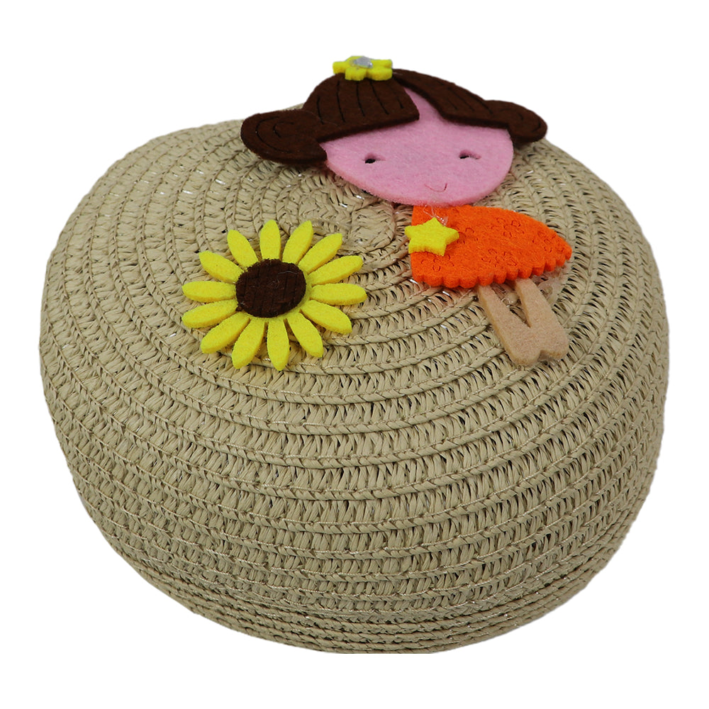 Girls Cute Cartoon Round Crossbody Sling Bag