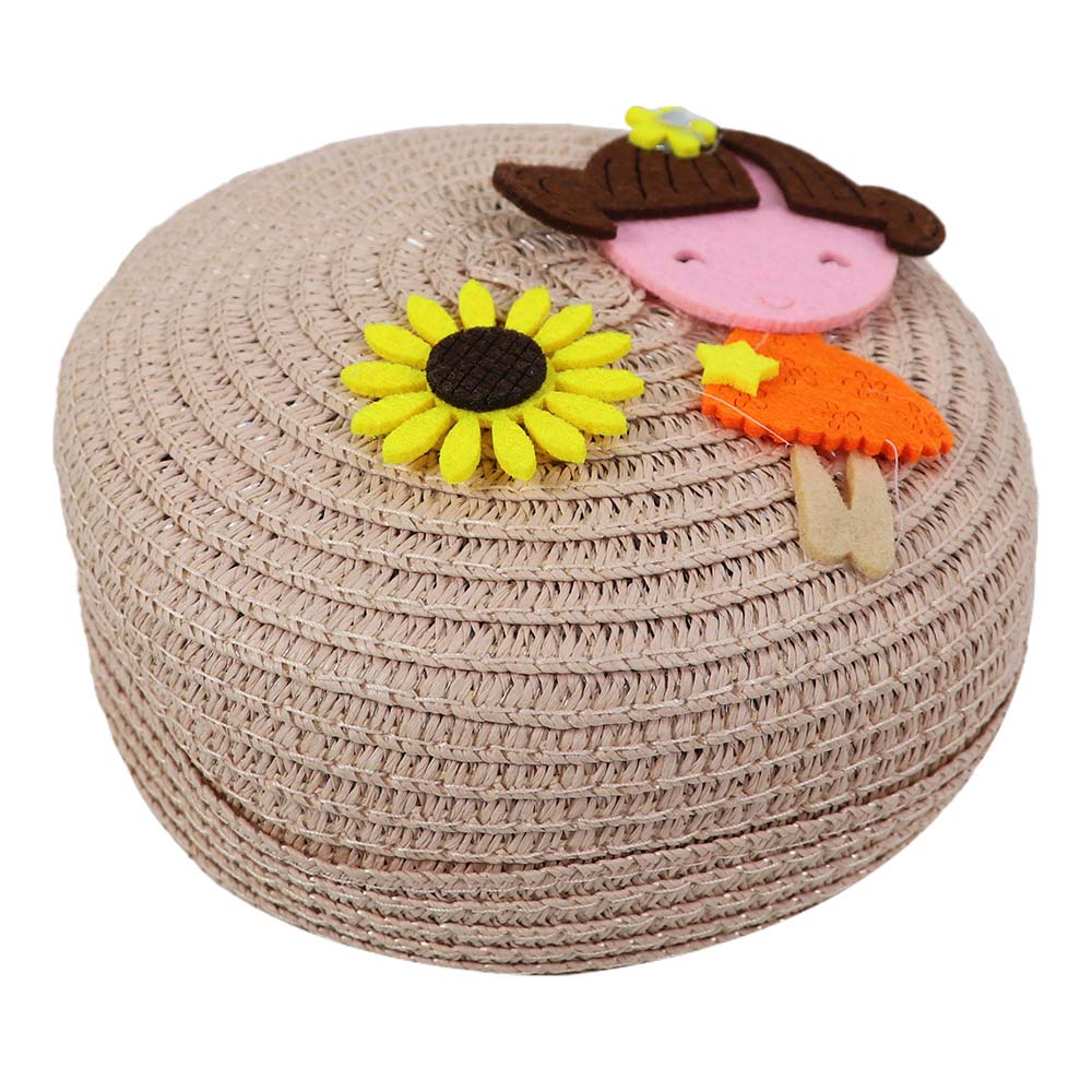 Girls Cute Cartoon Round Crossbody Sling Bag