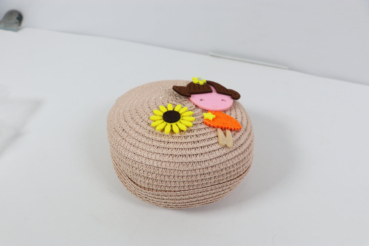 Girls Cute Cartoon Round Crossbody Sling Bag