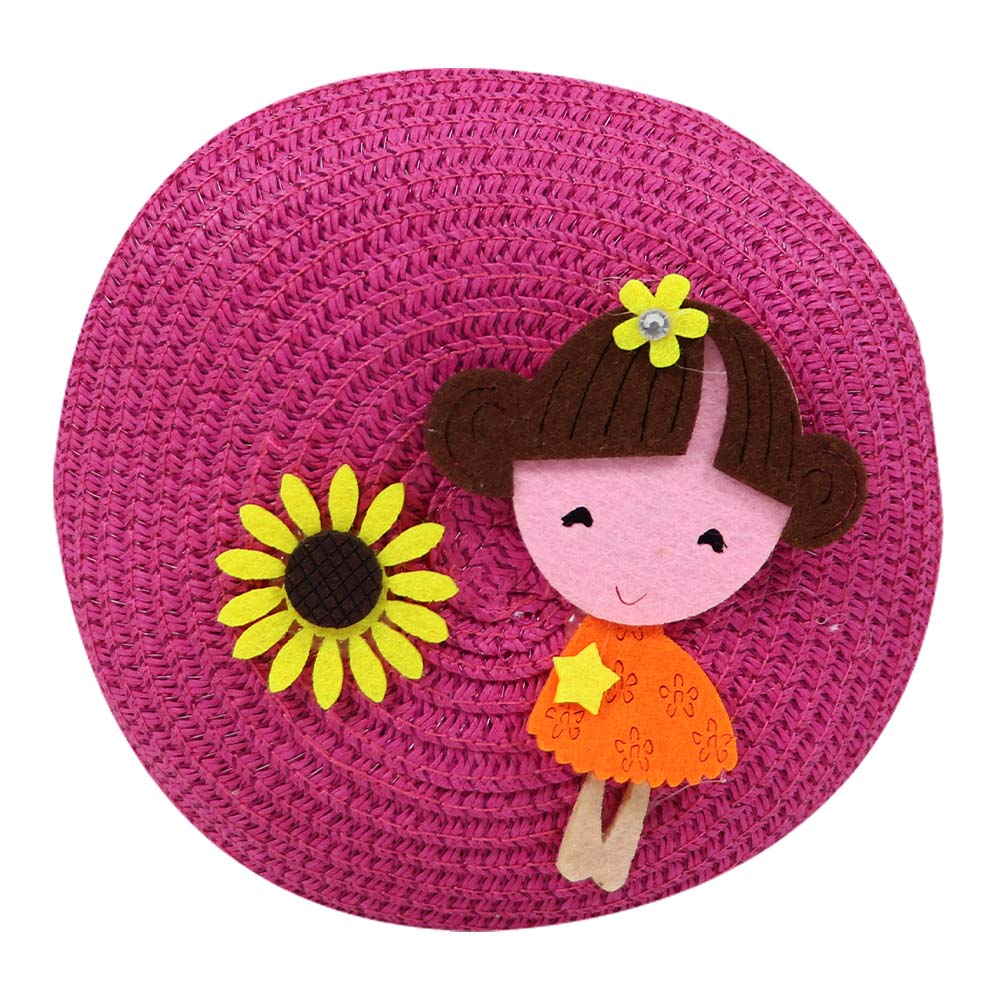 Girls Cute Cartoon Round Crossbody Sling Bag