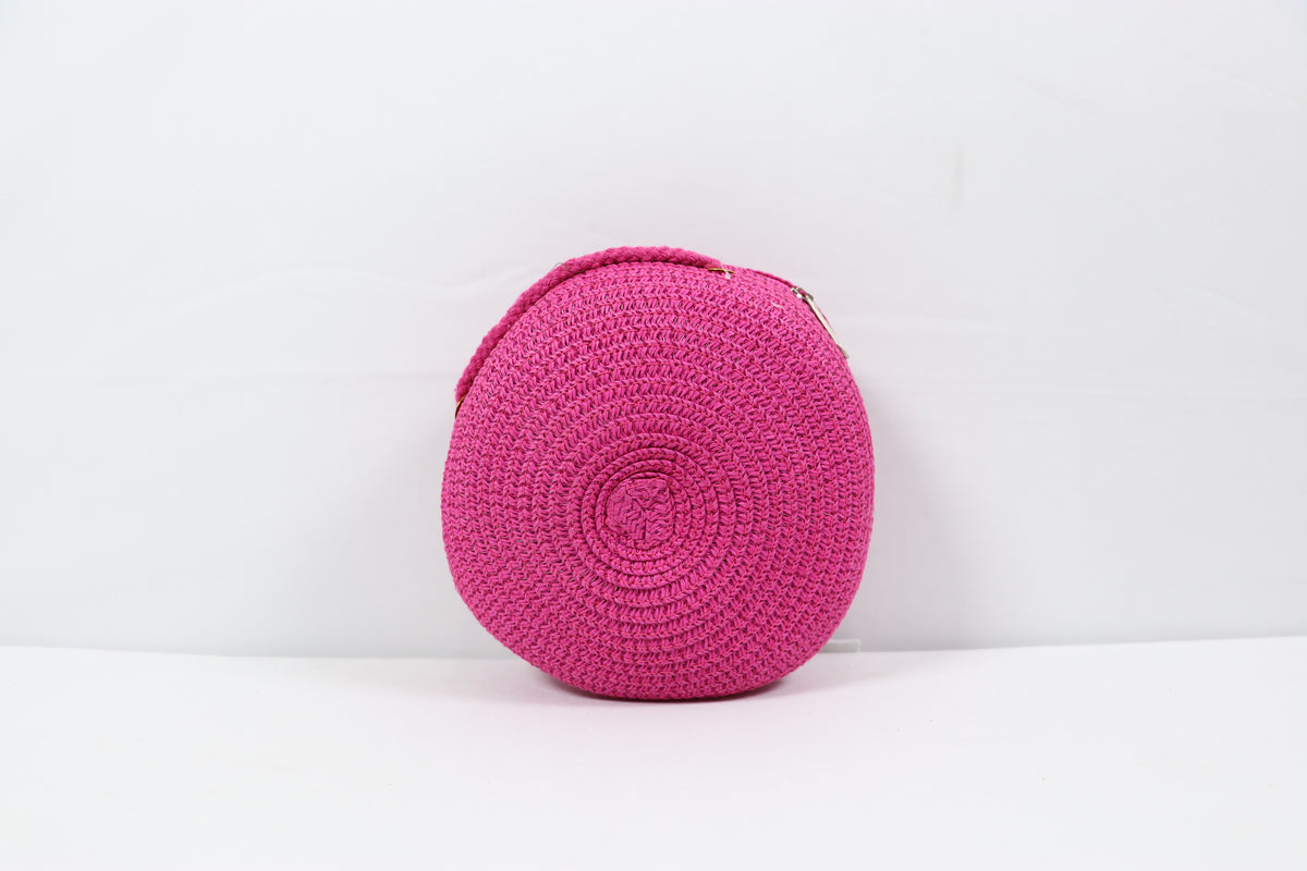 Girls Cute Cartoon Round Crossbody Sling Bag