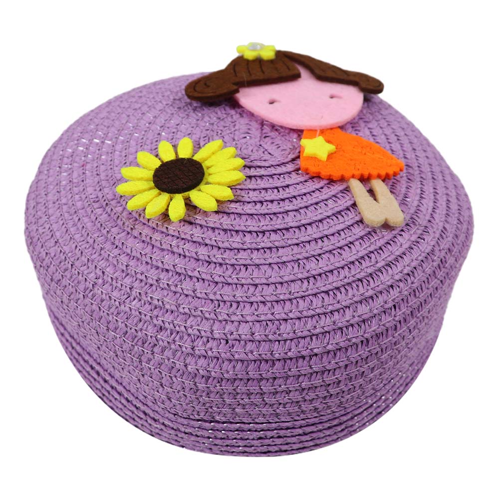 Girls Cute Cartoon Round Crossbody Sling Bag