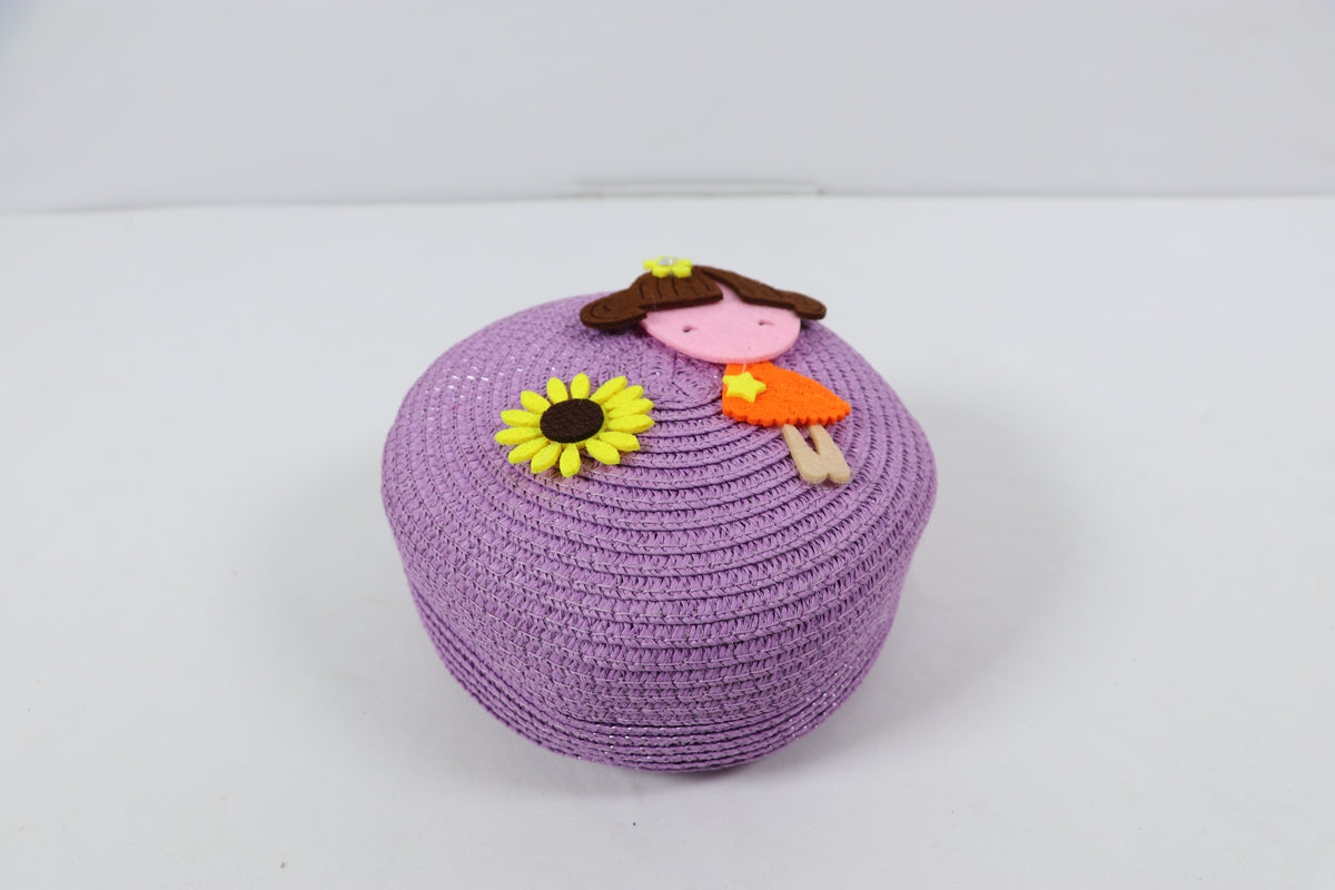 Girls Cute Cartoon Round Crossbody Sling Bag