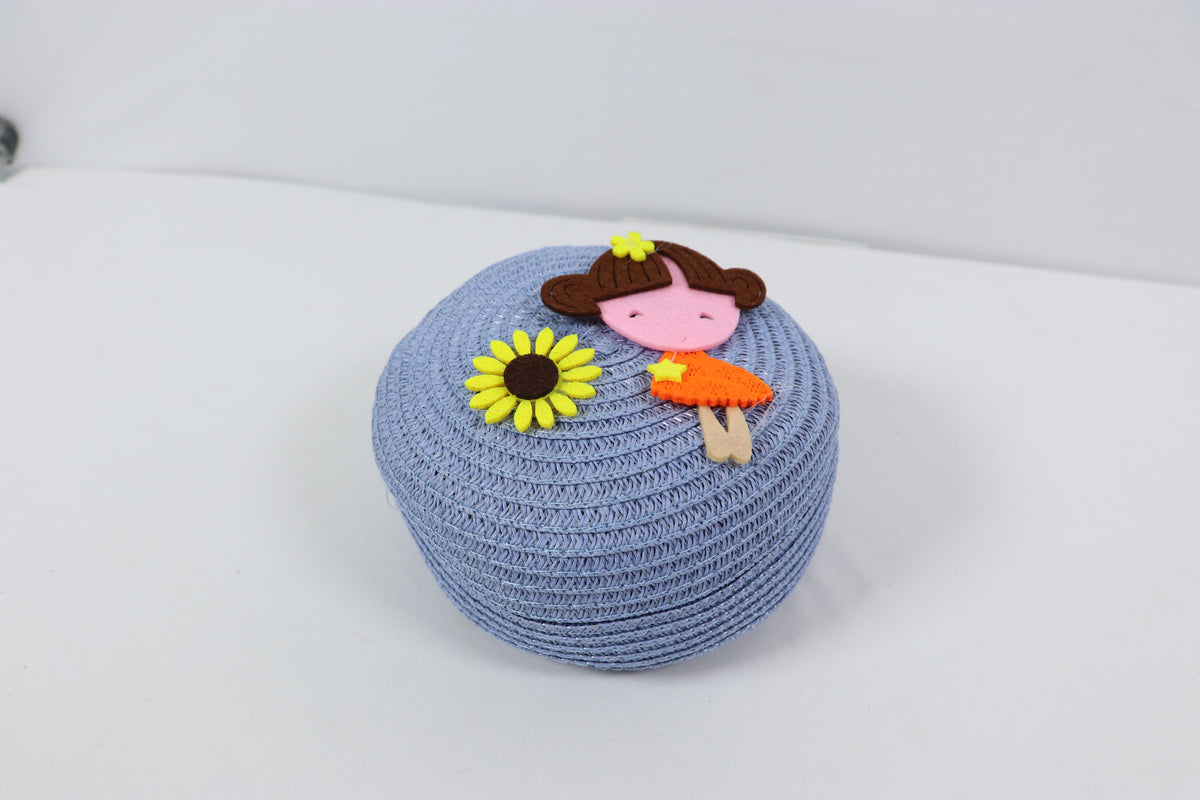 Girls Cute Cartoon Round Crossbody Sling Bag