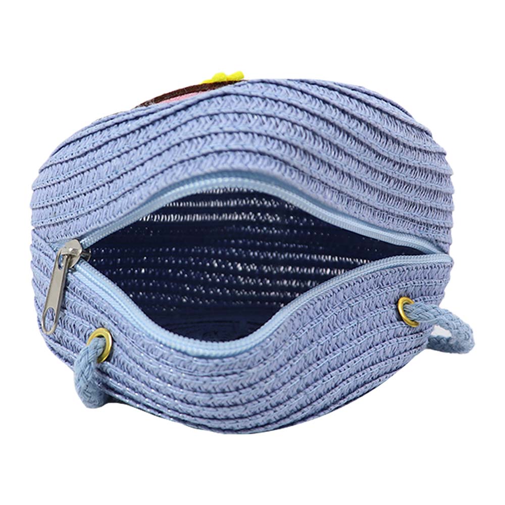 Girls Cute Cartoon Round Crossbody Sling Bag