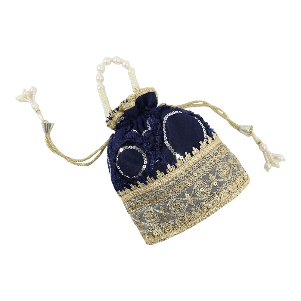 Embroidered Potli Bag – Royal Elegance
