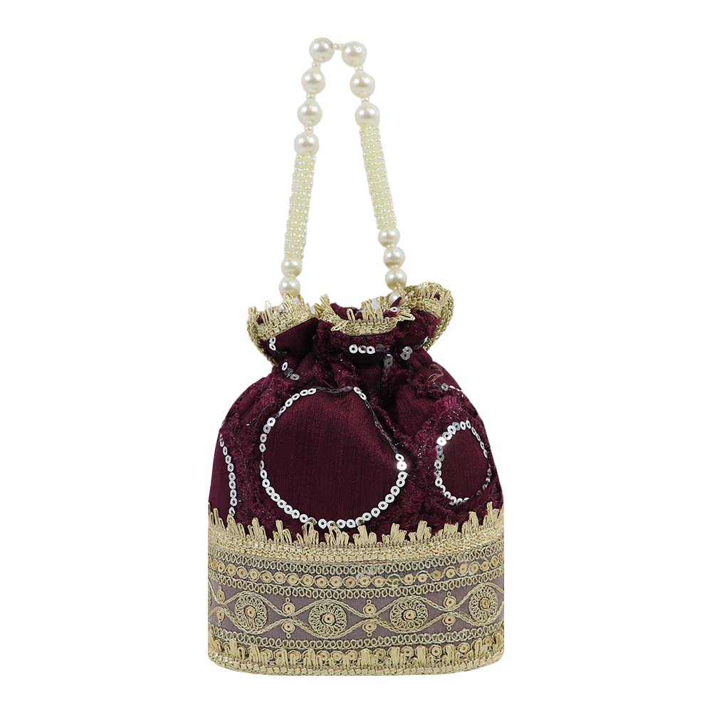 Embroidered Potli Bag – Royal Elegance