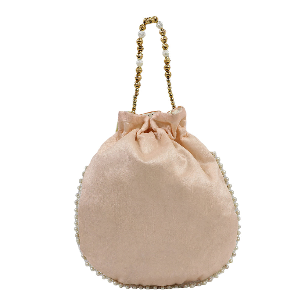 Elegant Potli Bag with Intricate Embroidery