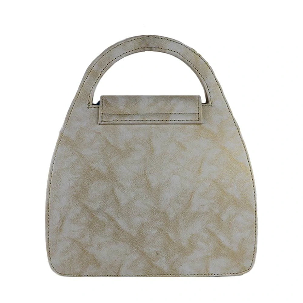Marble Texture Mini Top Handle Bag