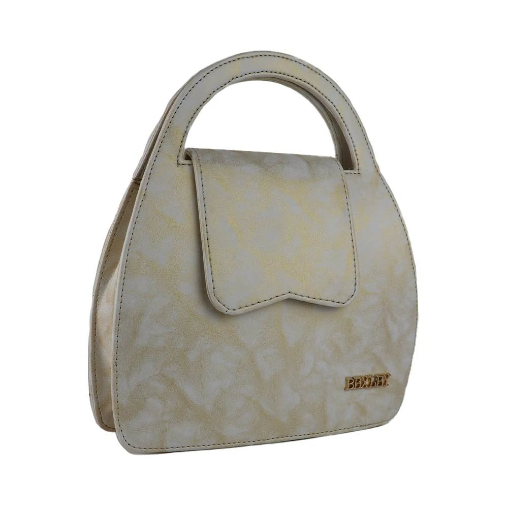 Marble Texture Mini Top Handle Bag