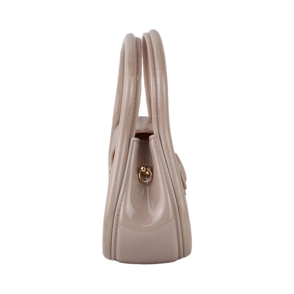 Women Trendy Glossy Mini Top Handle Sling Bag