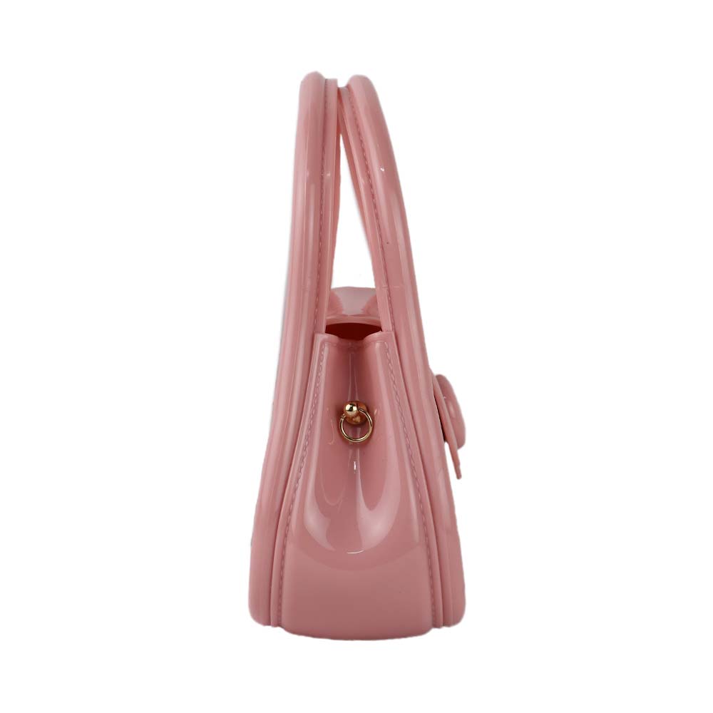 Women Trendy Glossy Mini Top Handle Sling Bag