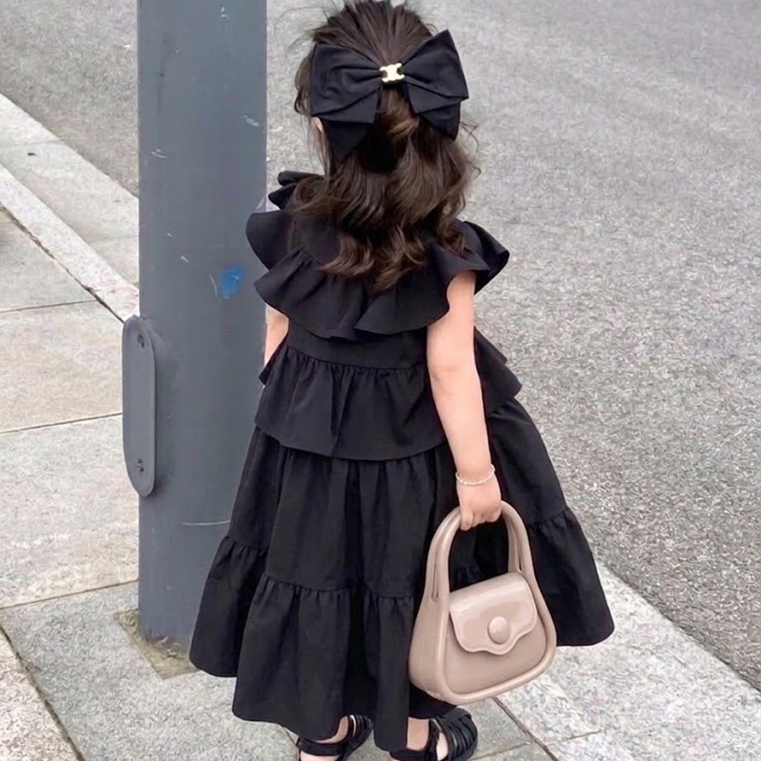 Women Trendy Glossy Mini Top Handle Sling Bag - Nude