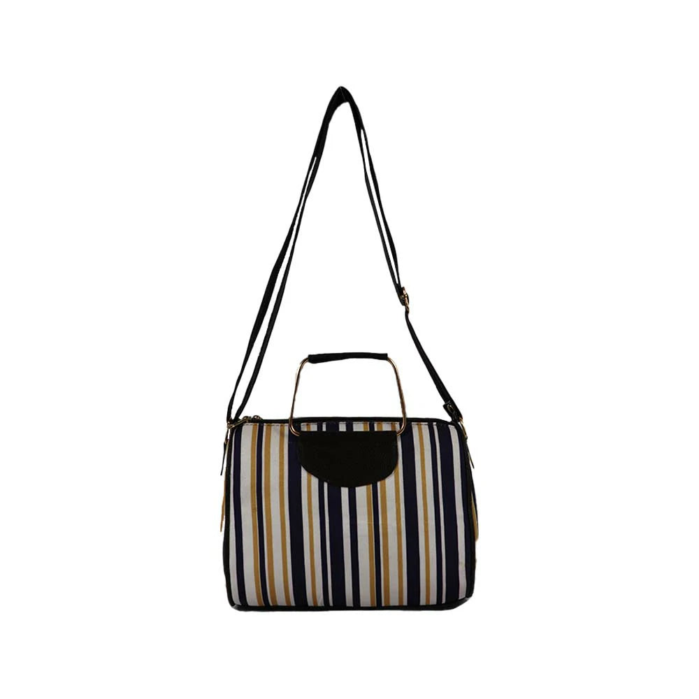 Women Red Printed Duffle Handbag with Sling Strap & Metal Handle – Travel & Everyday Stylish Bag