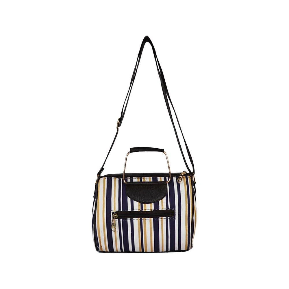 Women Red Printed Duffle Handbag with Sling Strap & Metal Handle – Travel & Everyday Stylish Bag
