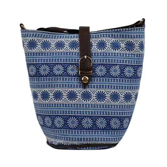 Printed Sling Bag for Women | Compact Crossbody Handbag with Multiple Compartments |