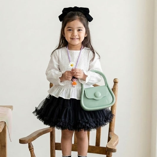 Women Trendy Glossy Mini Top Handle Sling Bag